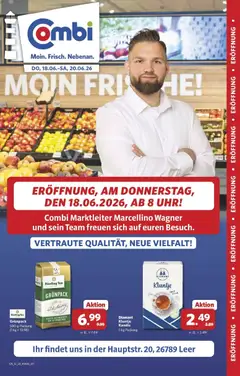 Vorschau von dem Prospekt des Geschäftes Combi, gültig ab dem 18.06.2026