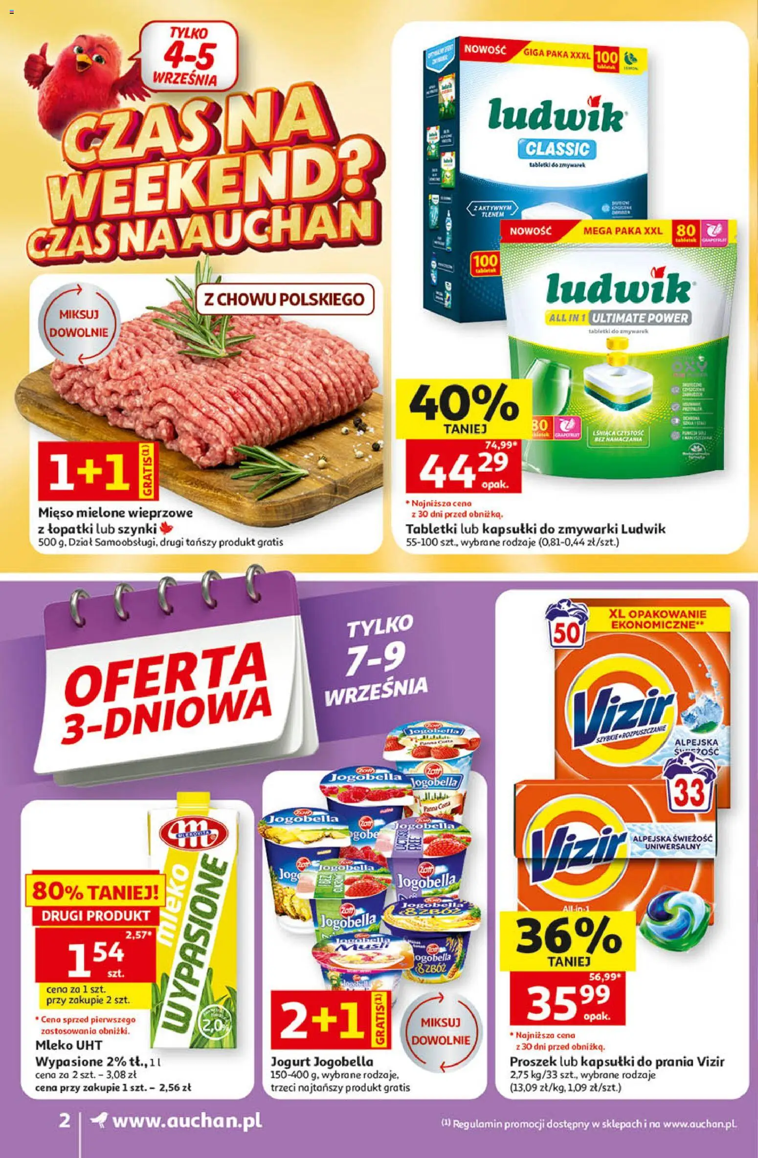 Pogląd gazetki "Auchan gazetka" ze sklepu Auchan ważnej od 03.09.2026