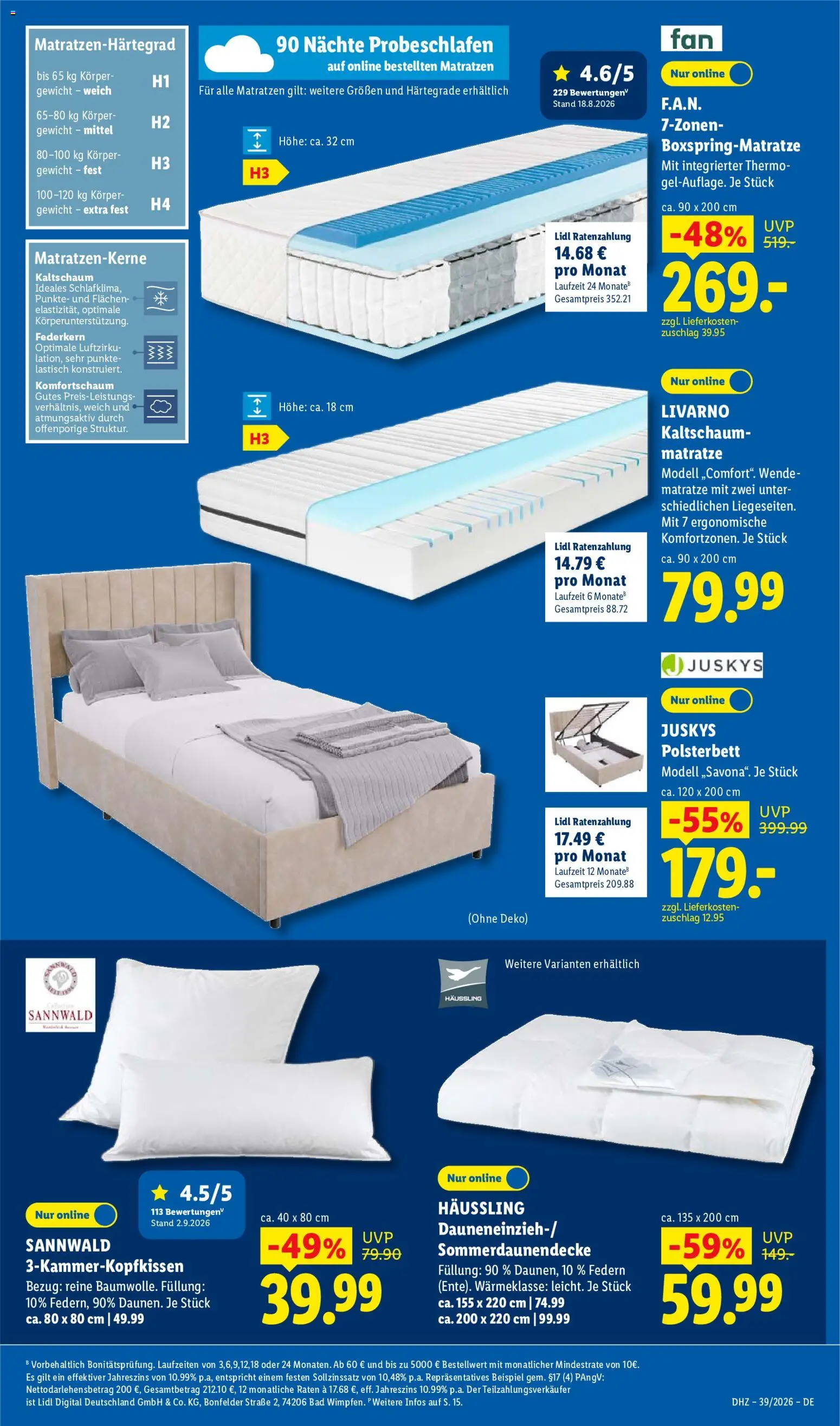 Vorschau von dem Prospekt des Geschäftes Lidl, gültig ab dem 21.09.2026 - Lampe, Hocker, Ladegerät