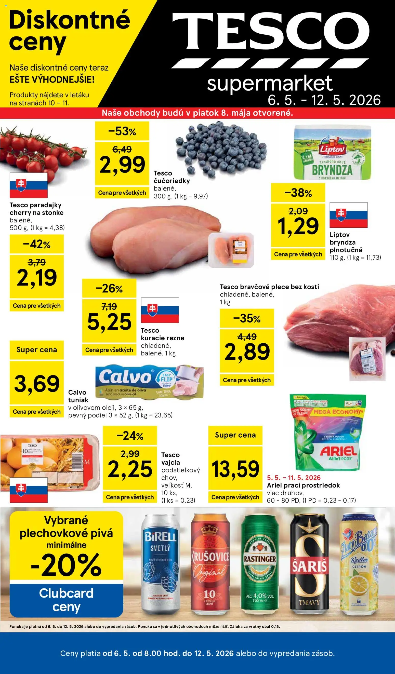 Náhľad Tesco letáku platného od 06.05.2026