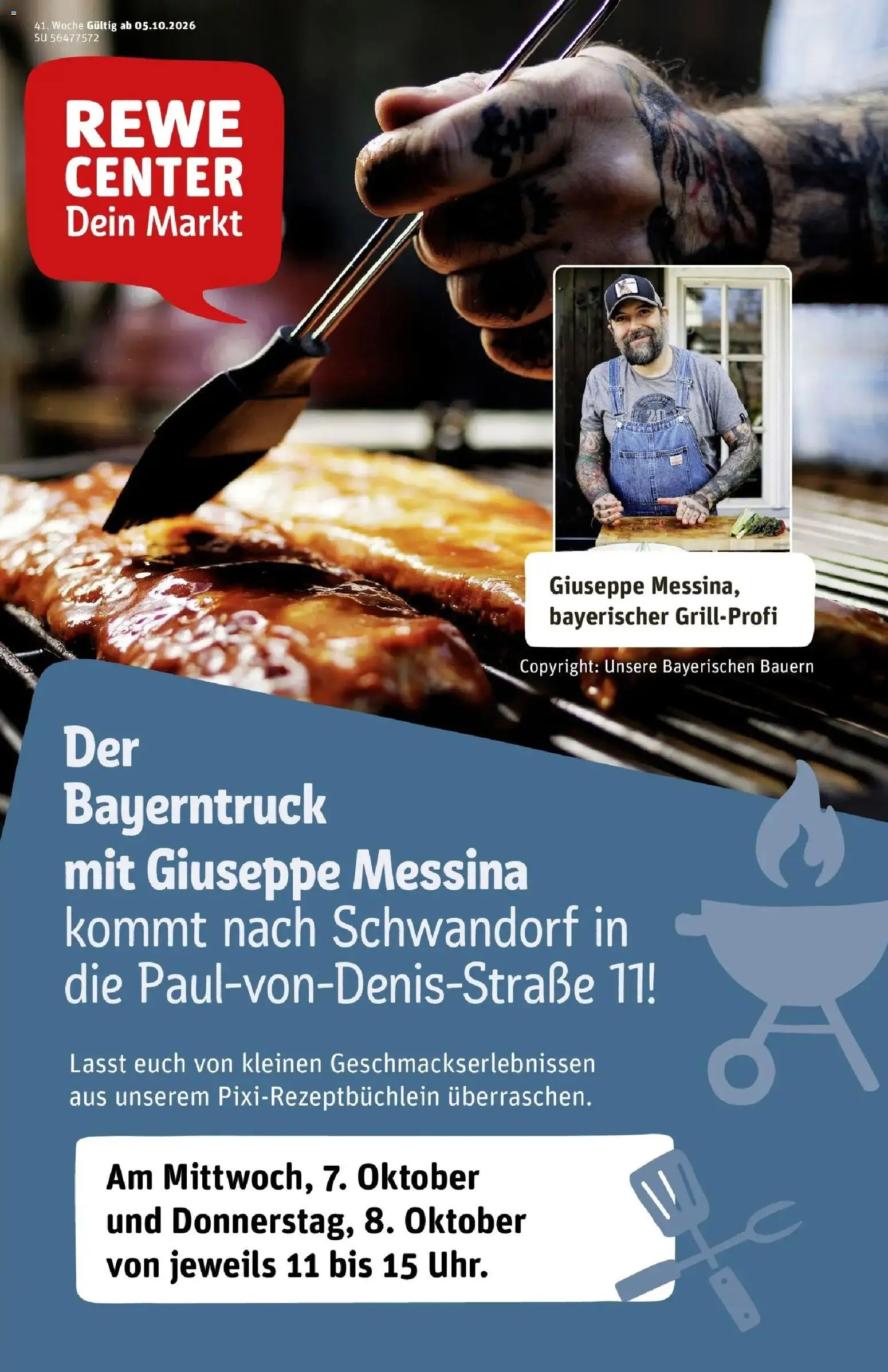 Vorschau von dem Prospekt des Geschäftes Rewe, gültig ab dem 05.10.2026