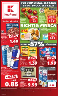 Vorschau von dem Prospekt des Geschäftes Kaufland, gültig ab dem 20.08.2026
