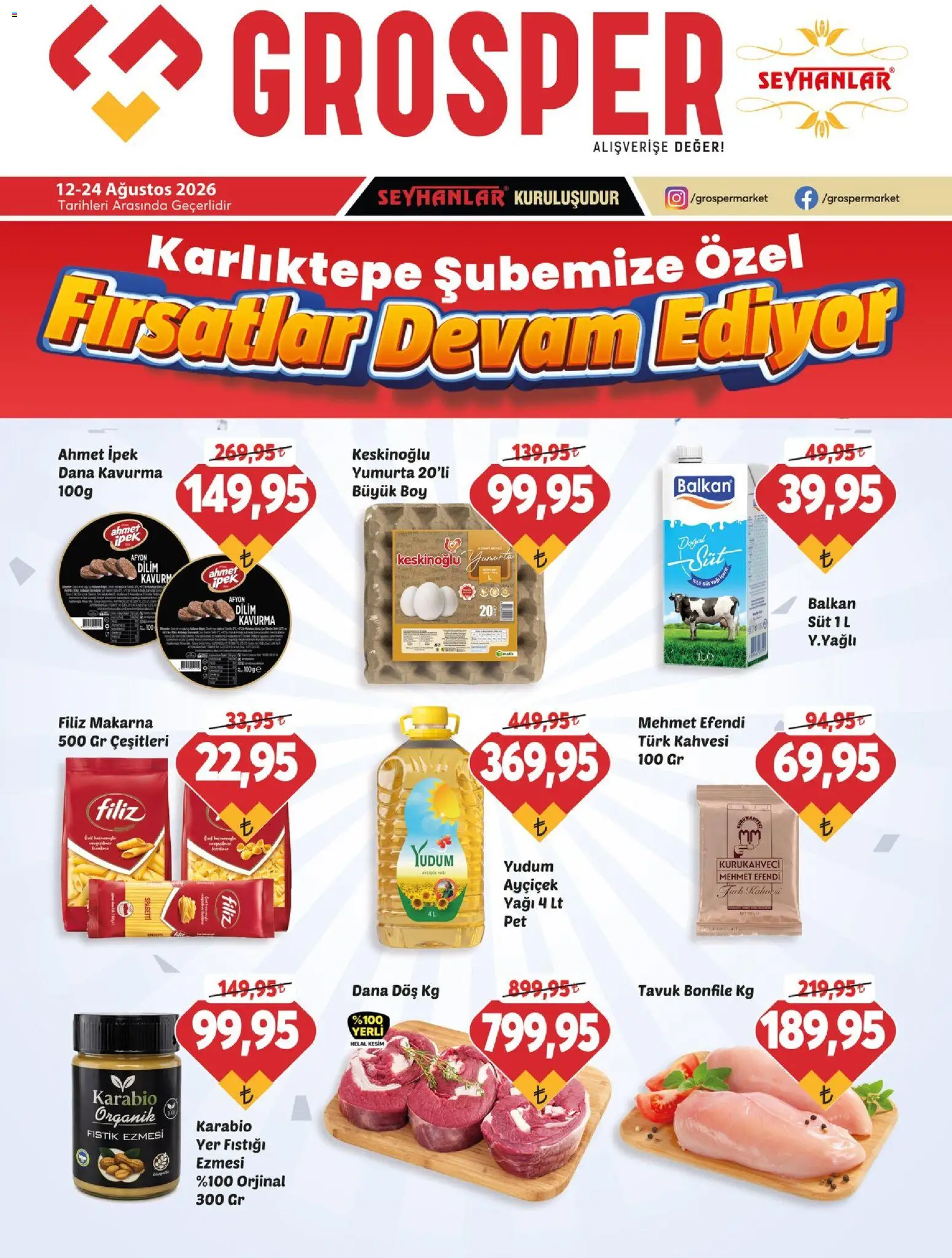 Grosper Grosper Katalog 12.08.2026 - Broşürünün önizlemesi