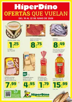 Vista previa del folleto de la tienda HiperDino válido desde el 19/06/2026 