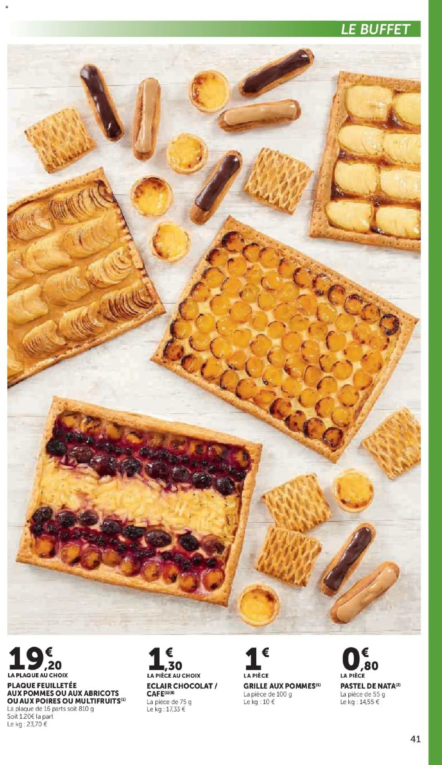 Prévisualisation de Super U - La carte Printemps Été du magasin Super U formulaire valide 03/03/2026 - Chocolat, Buffet, Poires, Pommes, Abricots