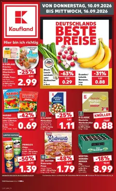 Vorschau von dem Prospekt des Geschäftes Kaufland, gültig ab dem 10.09.2026