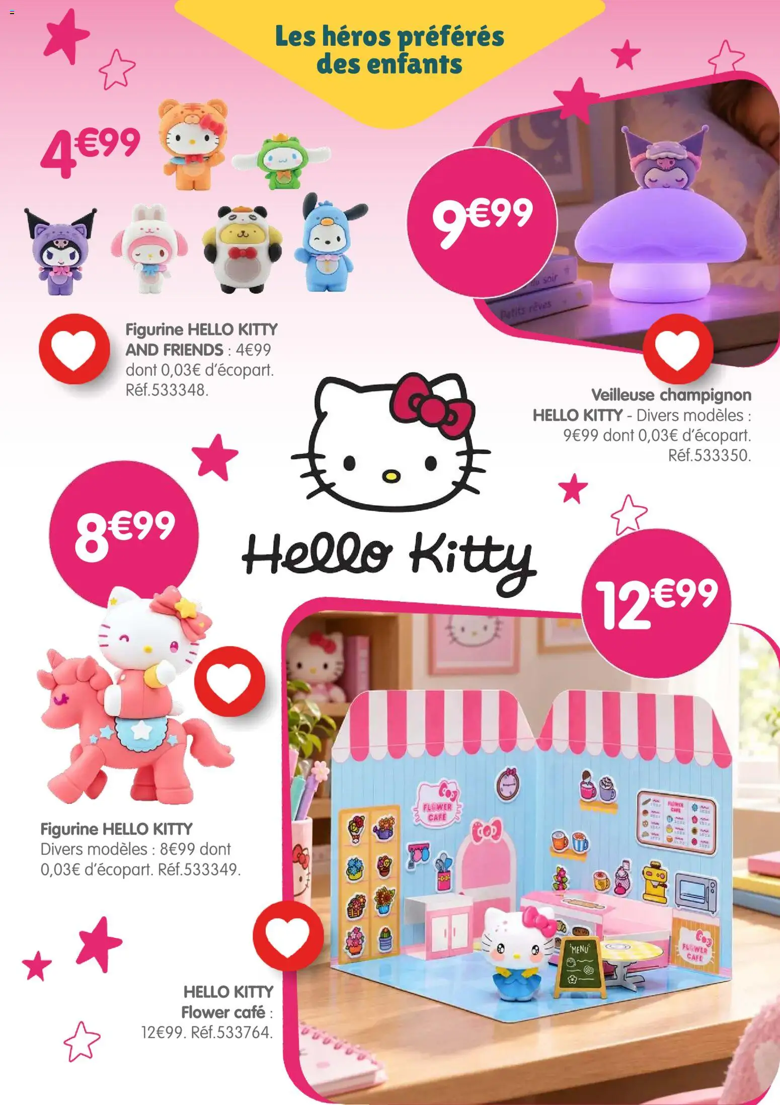 Prévisualisation de B&M catalogue Pays des jouets du magasin B&M formulaire valide 28/10/2026 - Café, Champignon, Figurine, Veilleuse