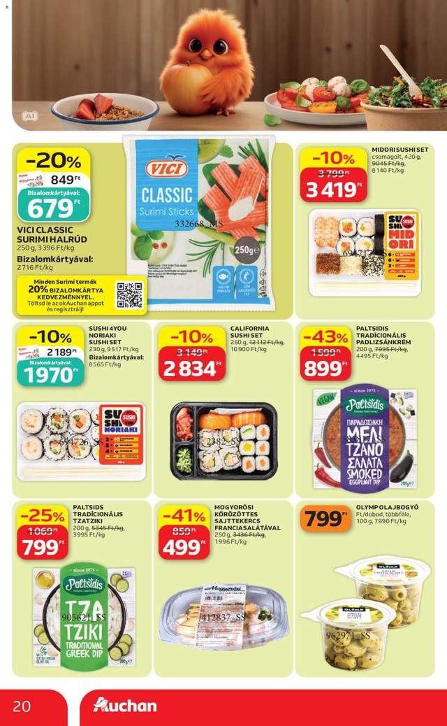 Új Auchan akciós újság 10.01.