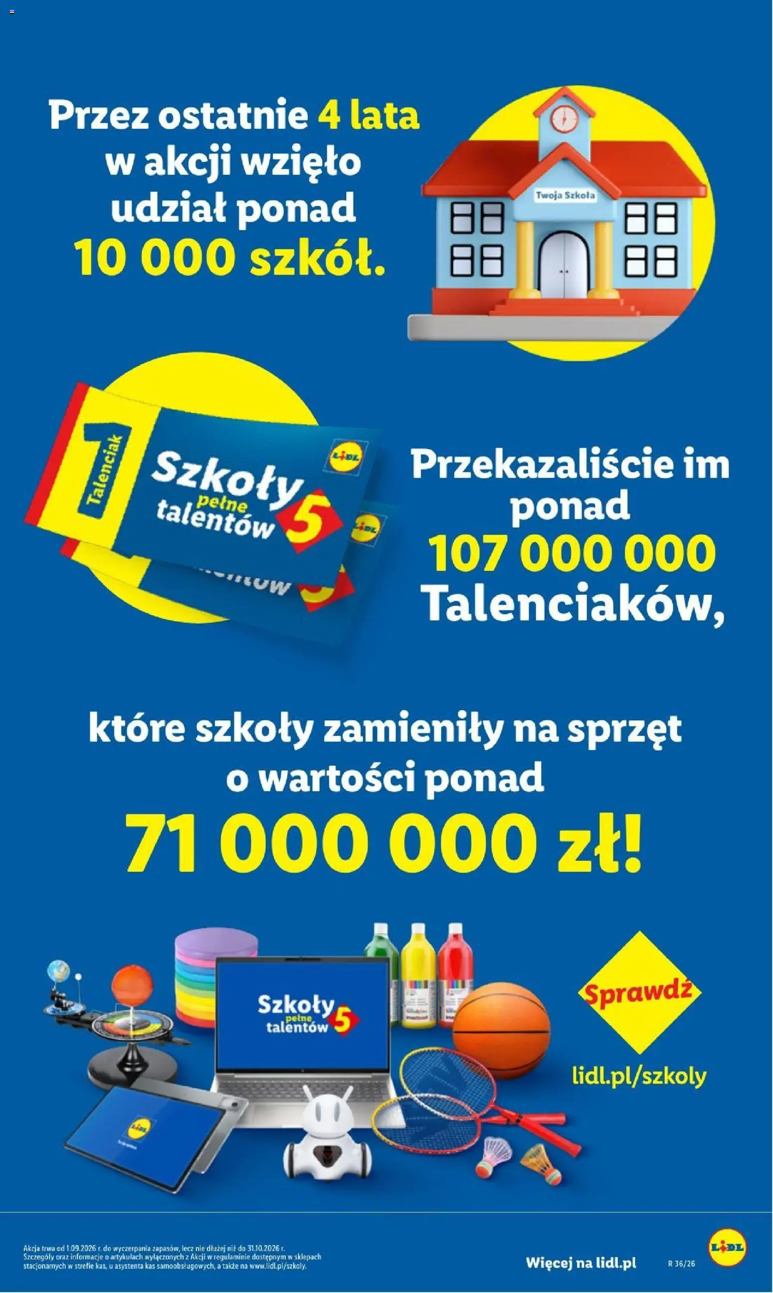 Pogląd gazetki "Lidl gazetka" ze sklepu Lidl ważnej od 31.08.2026