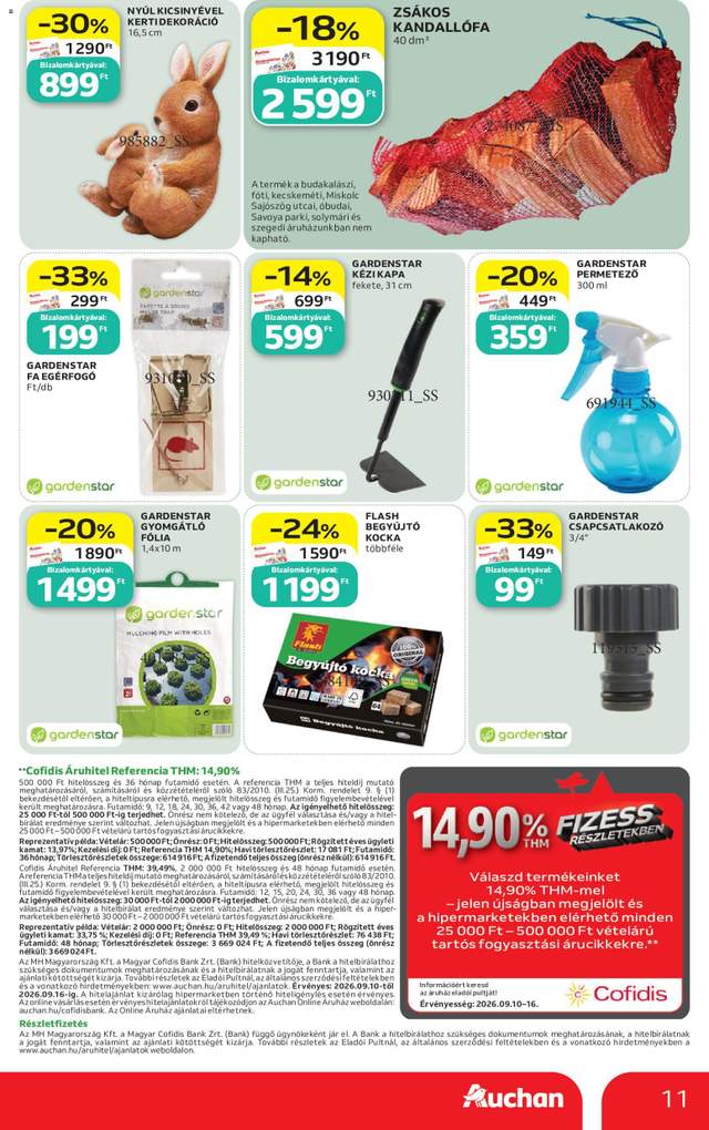 Új Auchan akciós újság 09.10.