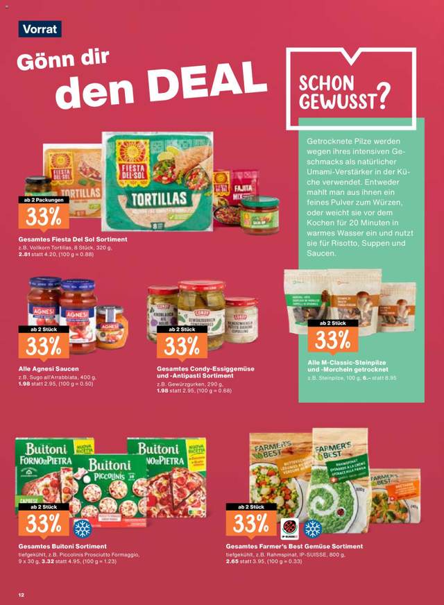 Neue Migros Aktionen ab 03.09.