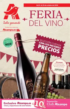 Vista previa del folleto de la tienda Alcampo válido desde el 08/10/2026 