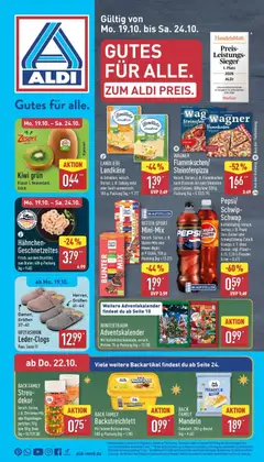 Vorschau von dem Prospekt des Geschäftes Aldi, gültig ab dem 19.10.2026