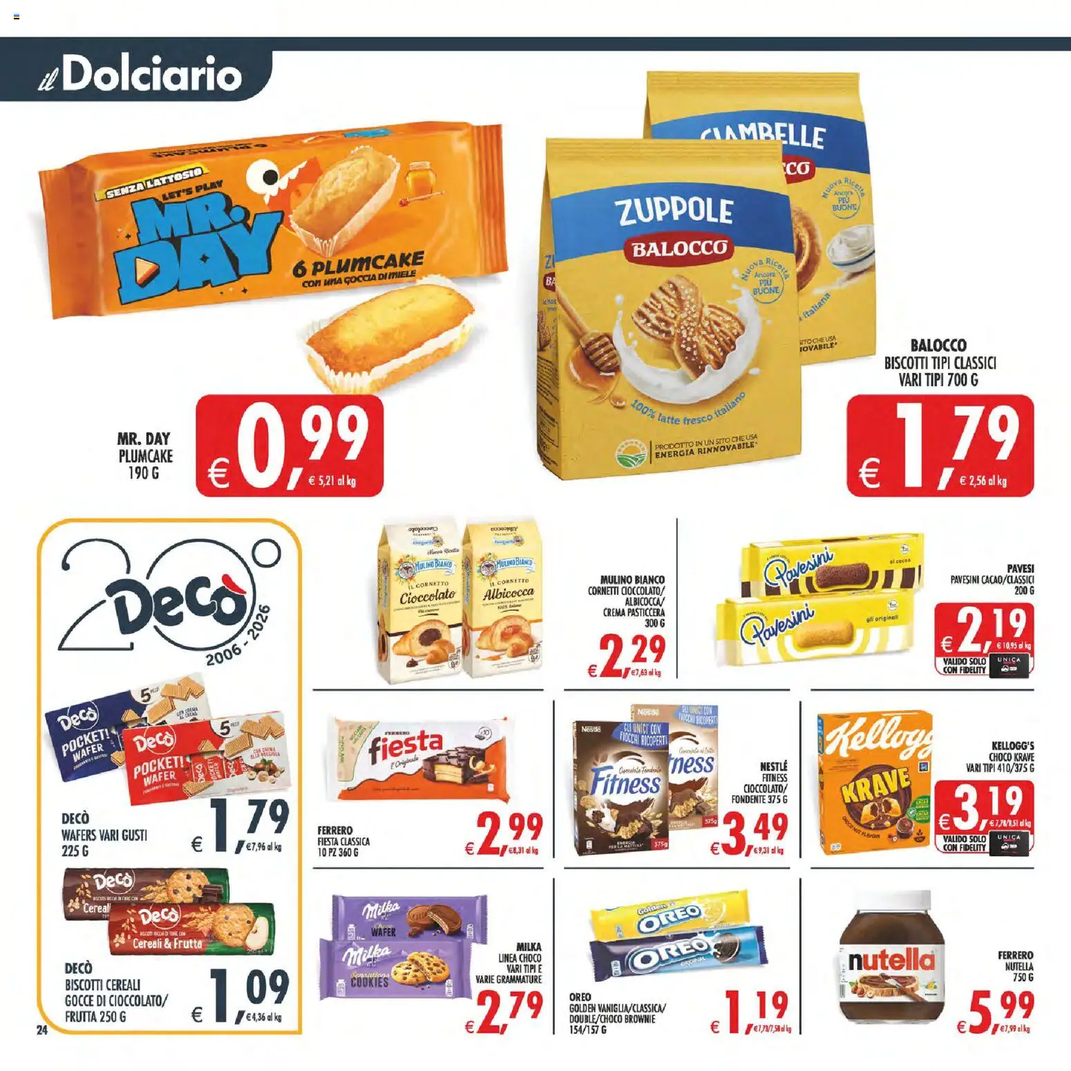 Anteprima dell'opuscolo Decò volantino dal negozio Decò valido da 23/10/2026