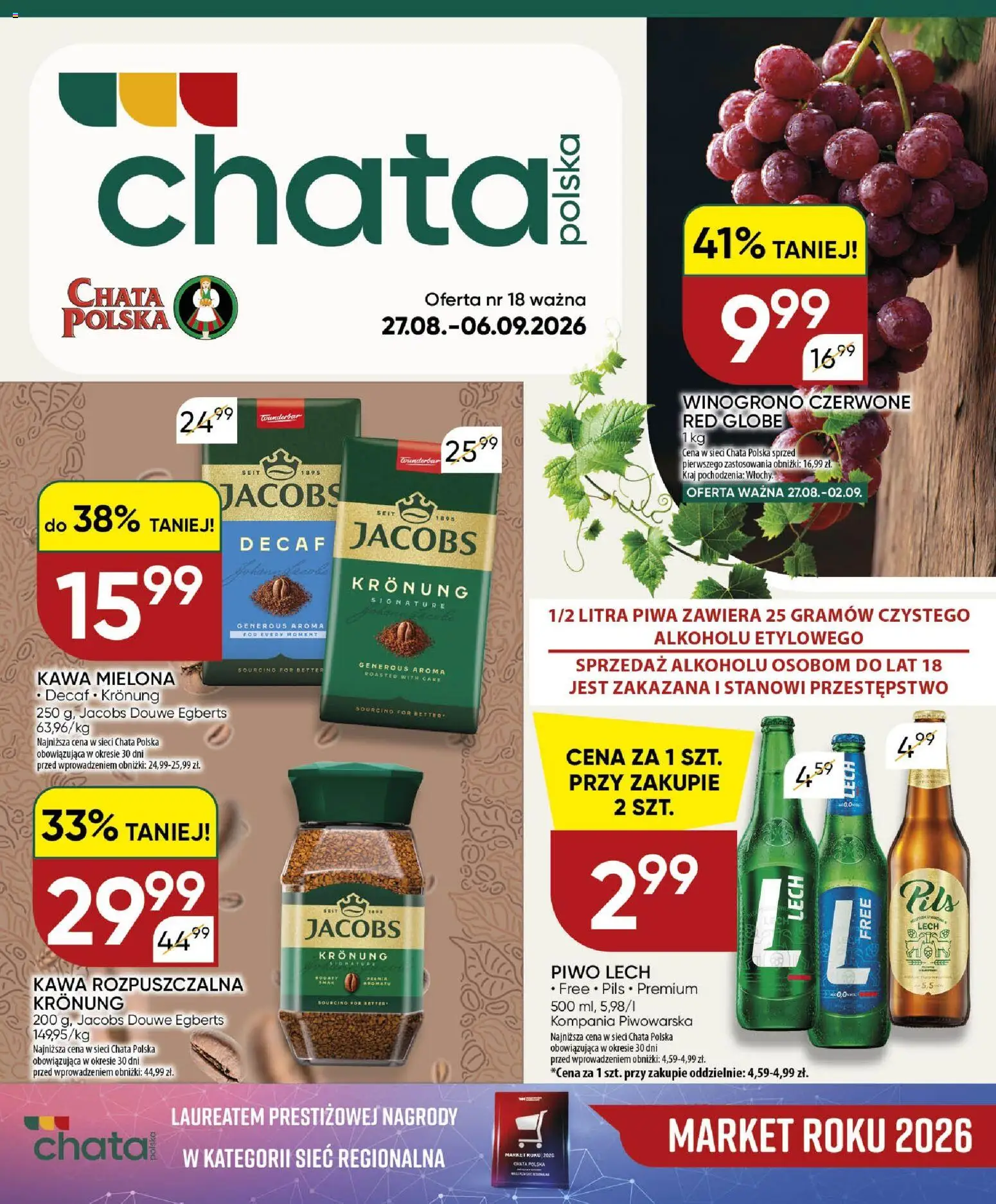 Pogląd gazetki "Chata Polska gazetka" ze sklepu Chata Polska ważnej od 27.08.2026