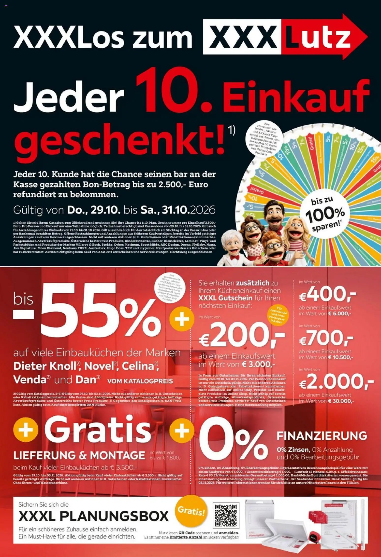 Vorschau der Angebote: XXXLutz XXXLutz JederEinkauf geschenkt! gültig ab 29.10.2026 - Grat