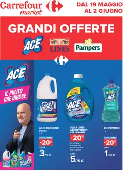 Anteprima dell'opuscolo Carrefour volantino Market - Speciale Grandi Offerte dal negozio Carrefour valido da 19/05/2026