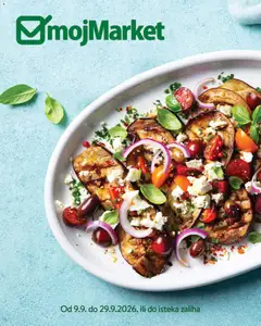 Pregled letka mojMarket katalog trgovine mojMarket vrijedi od 09.09.2026