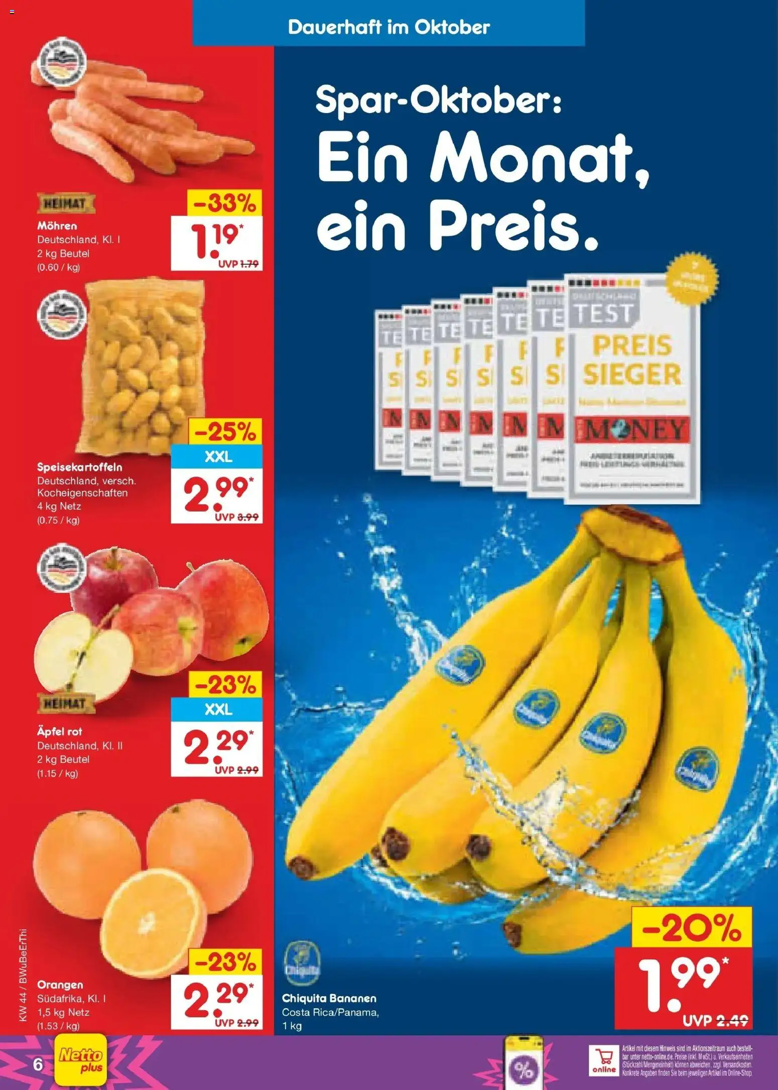Vorschau von dem Prospekt des Geschäftes Netto Marken-Discount, gültig ab dem 26.10.2026