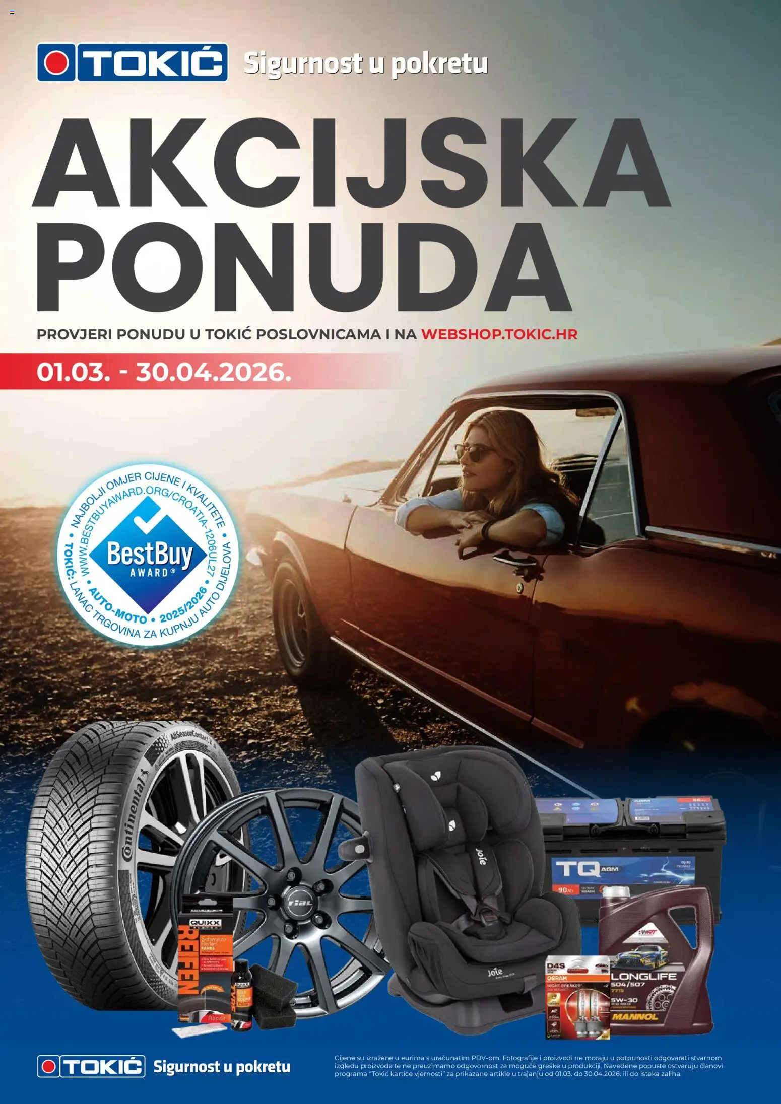 Pregled letka Tokić Katalog trgovine Tokić vrijedi od 01.03.2026
