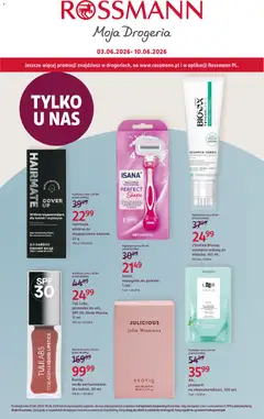 Pogląd gazetki "Rossmann gazetka" ze sklepu Rossmann ważnej od 03.06.2026
