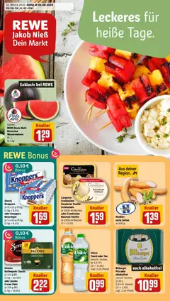 Vorschau von dem Prospekt des Geschäftes Rewe, gültig ab dem 03.08.2026