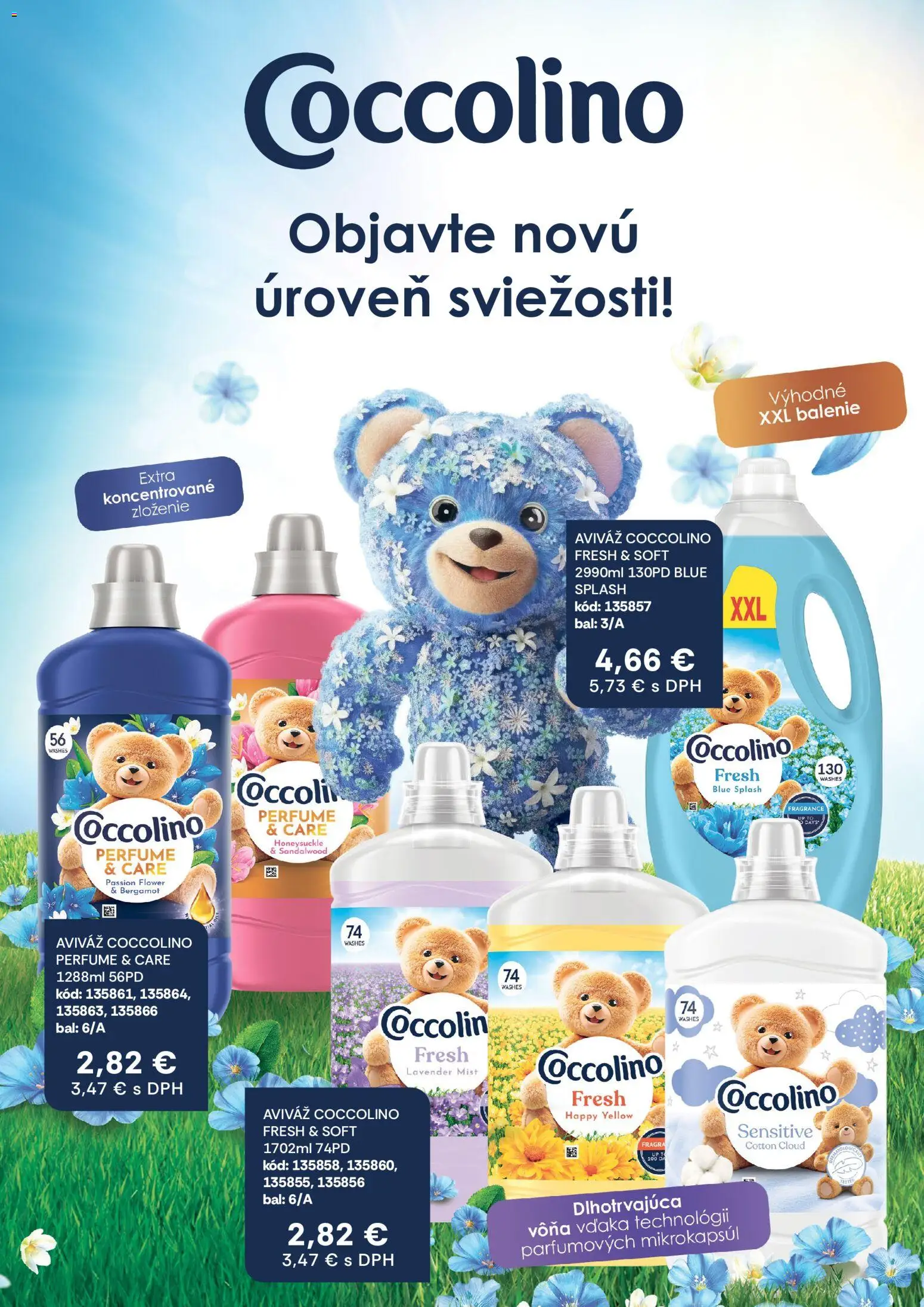 Náhľad Labaš letáku platného od 11.09.2026 - Coccolino, Aviváž