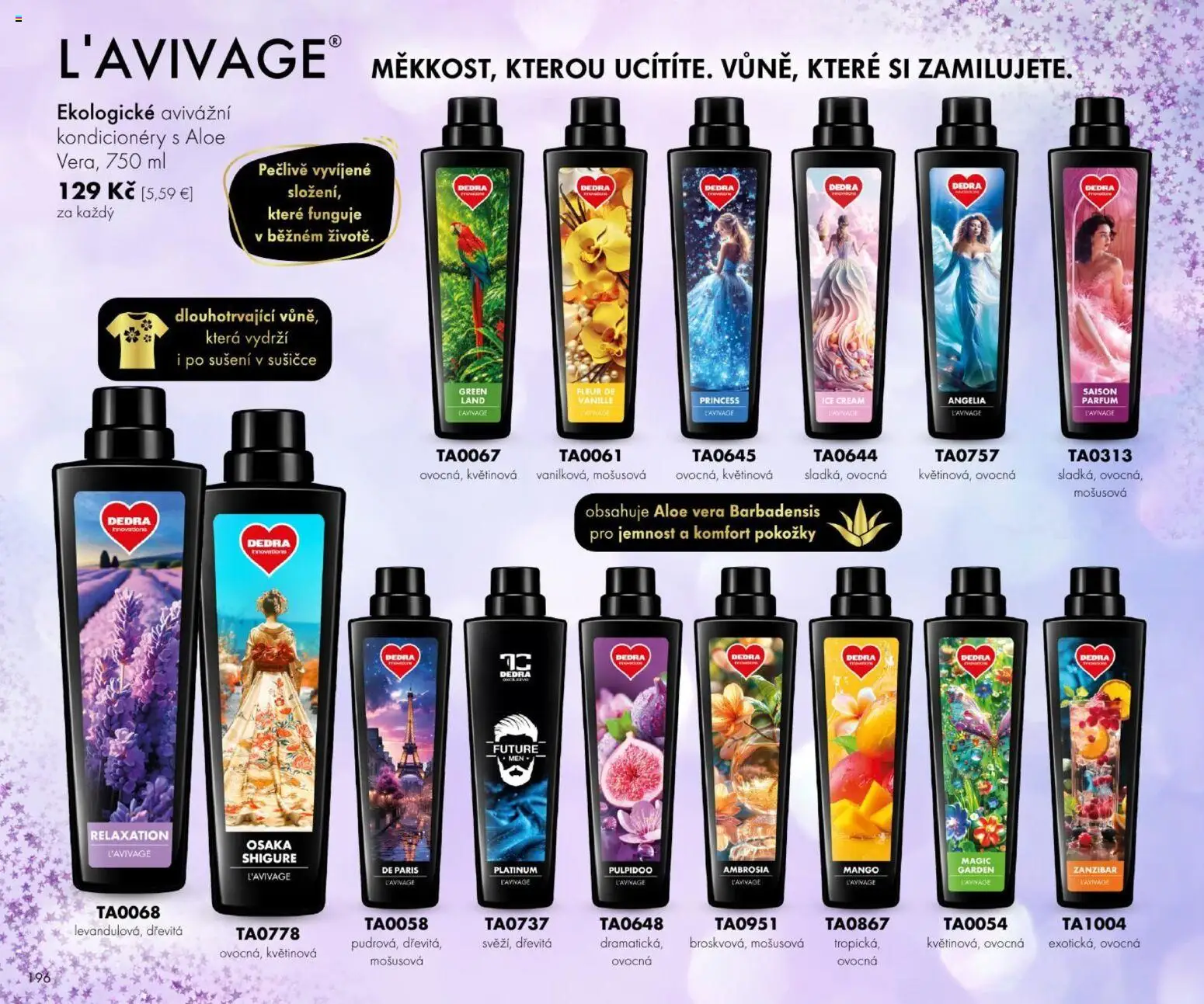 Náhľad Dedra letáku platného od 23.10.2026 - Mango, Aloe Vera