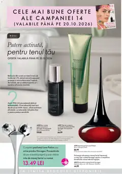 Previzualizarea de cataloage: Oriflame Oriflame Catalog Cele mai bune oferte valabil de la 14.10.2026