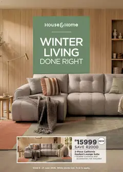 Preview of House and Home flyer valid from 08/06/2026