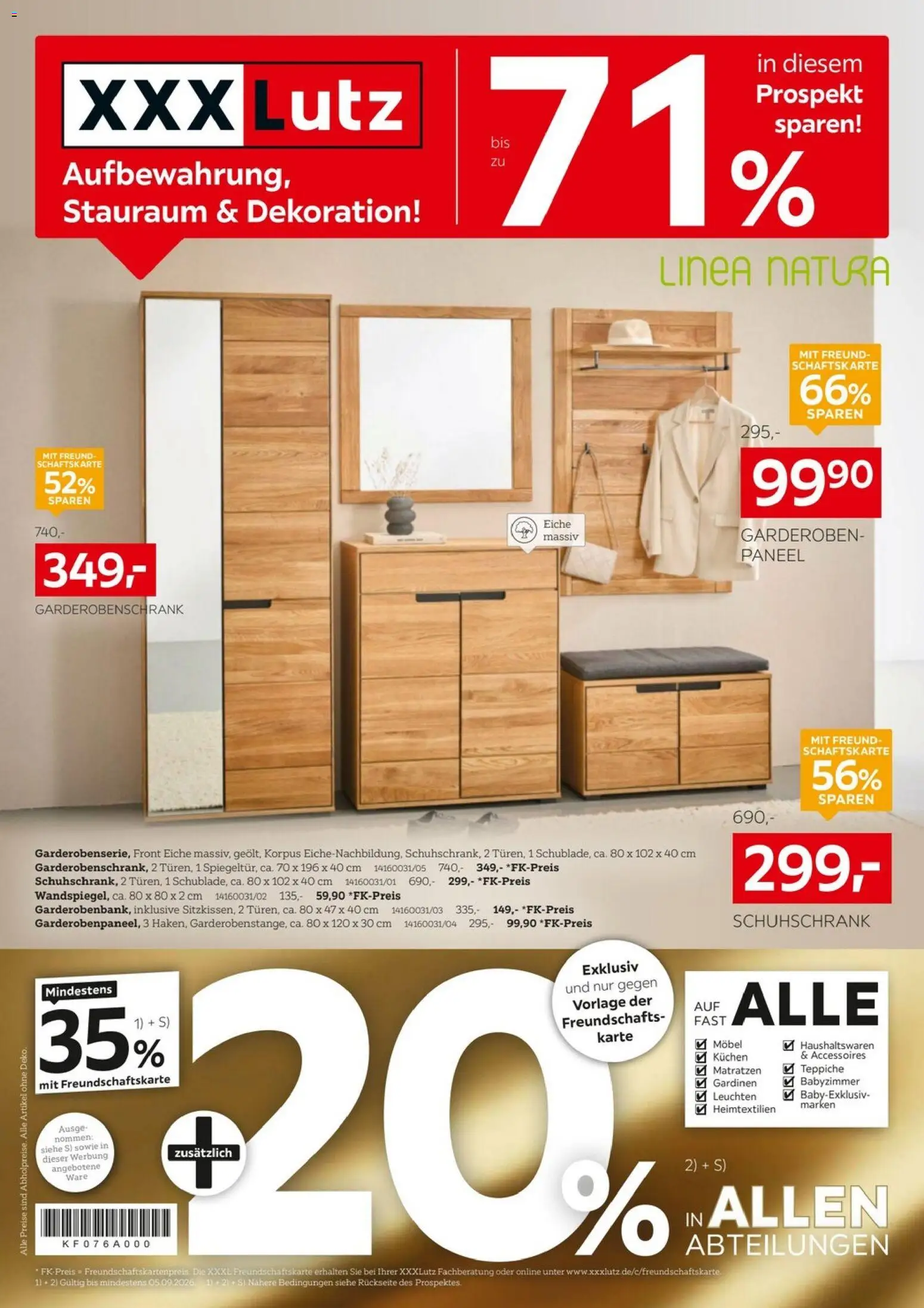 Vorschau von dem Prospekt des Geschäftes XXXLutz, gültig ab dem 22.08.2026