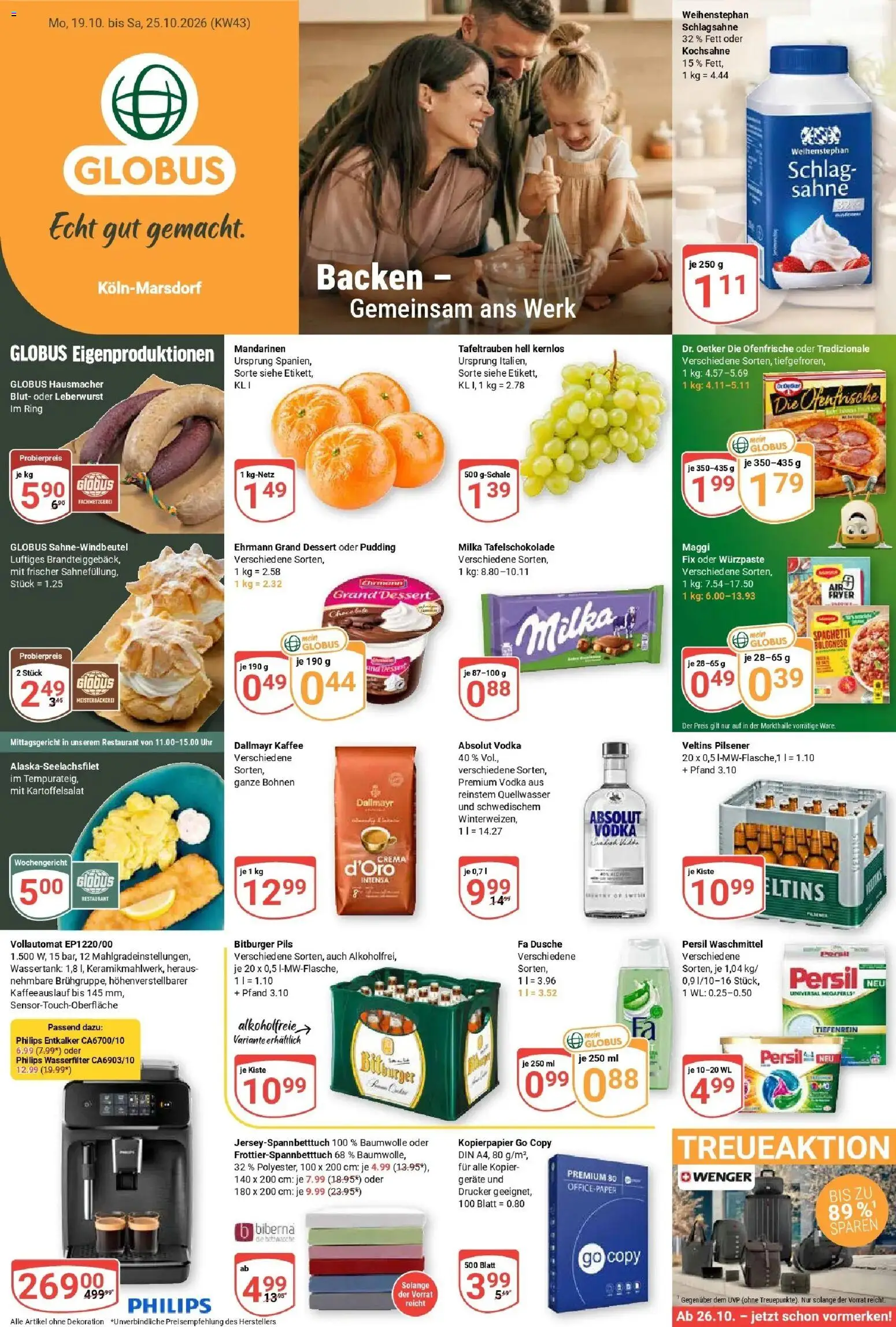 Vorschau von dem Prospekt des Geschäftes Globus, gültig ab dem 19.10.2026