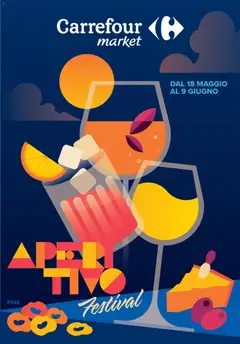 Anteprima dell'opuscolo Carrefour volantino Market - Vini - Milano dal negozio Carrefour valido da 18/05/2026