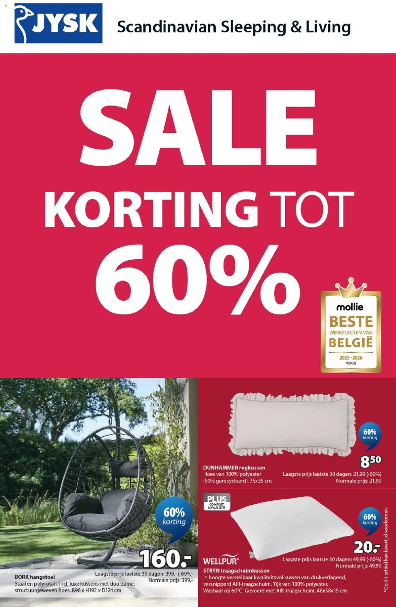 Voorbeeld van JYSK Folder van winkel JYSK geldig vanaf 01/07/2026