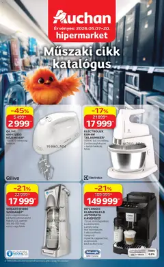 Auchan - Auchan Elektronikai ajánlataink megtekintése, amely érvényes 2026.05.07.-től