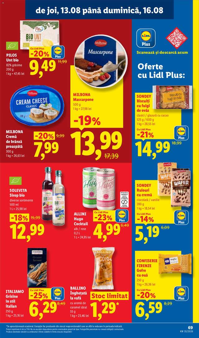 Noul catalog Lidl de la 10.08.