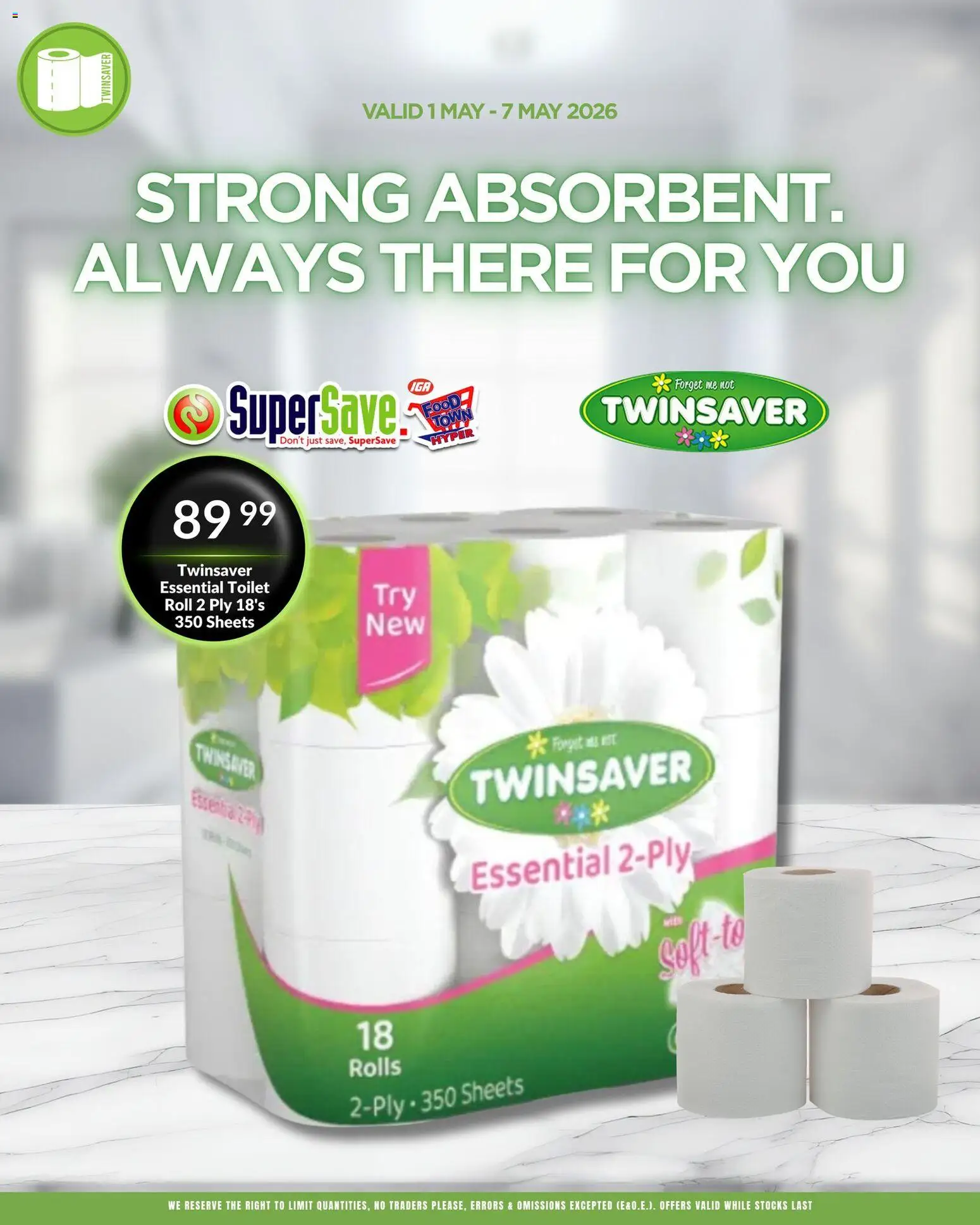 Preview of Super Save flyer valid from 01/05/2026