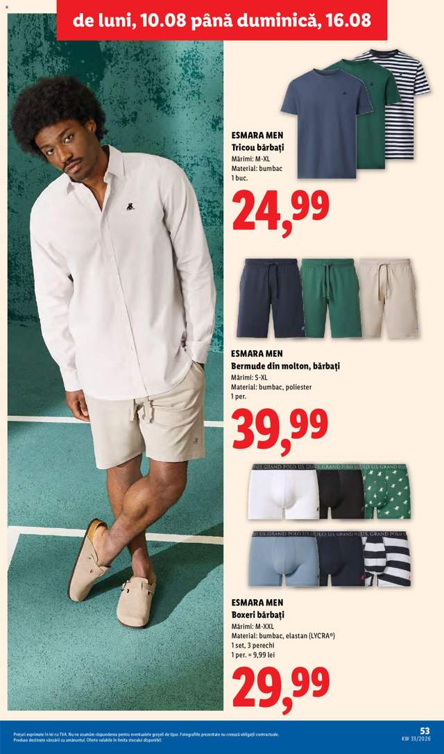 Noul catalog Lidl de la 10.08.