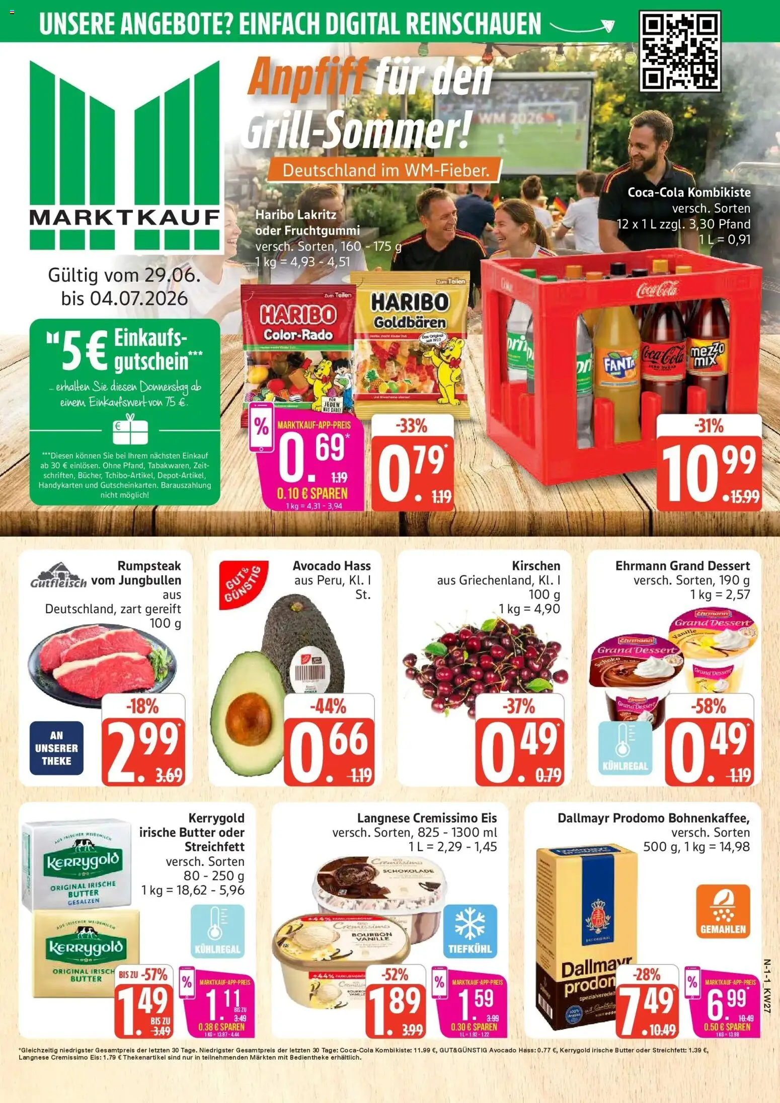 Vorschau von dem Prospekt des Geschäftes Edeka, gültig ab dem 28.06.2026