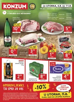 Konzum HR - Konzum HR akciós újság megtekintése, amely érvényes 2026.08.04.-től
