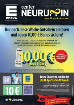 Vorschau von dem Prospekt des Geschäftes Edeka, gültig ab dem 22.06.2026
