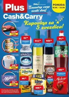 Pregled Plus Cash & Carry kataloga - važi od 18.09.2026
