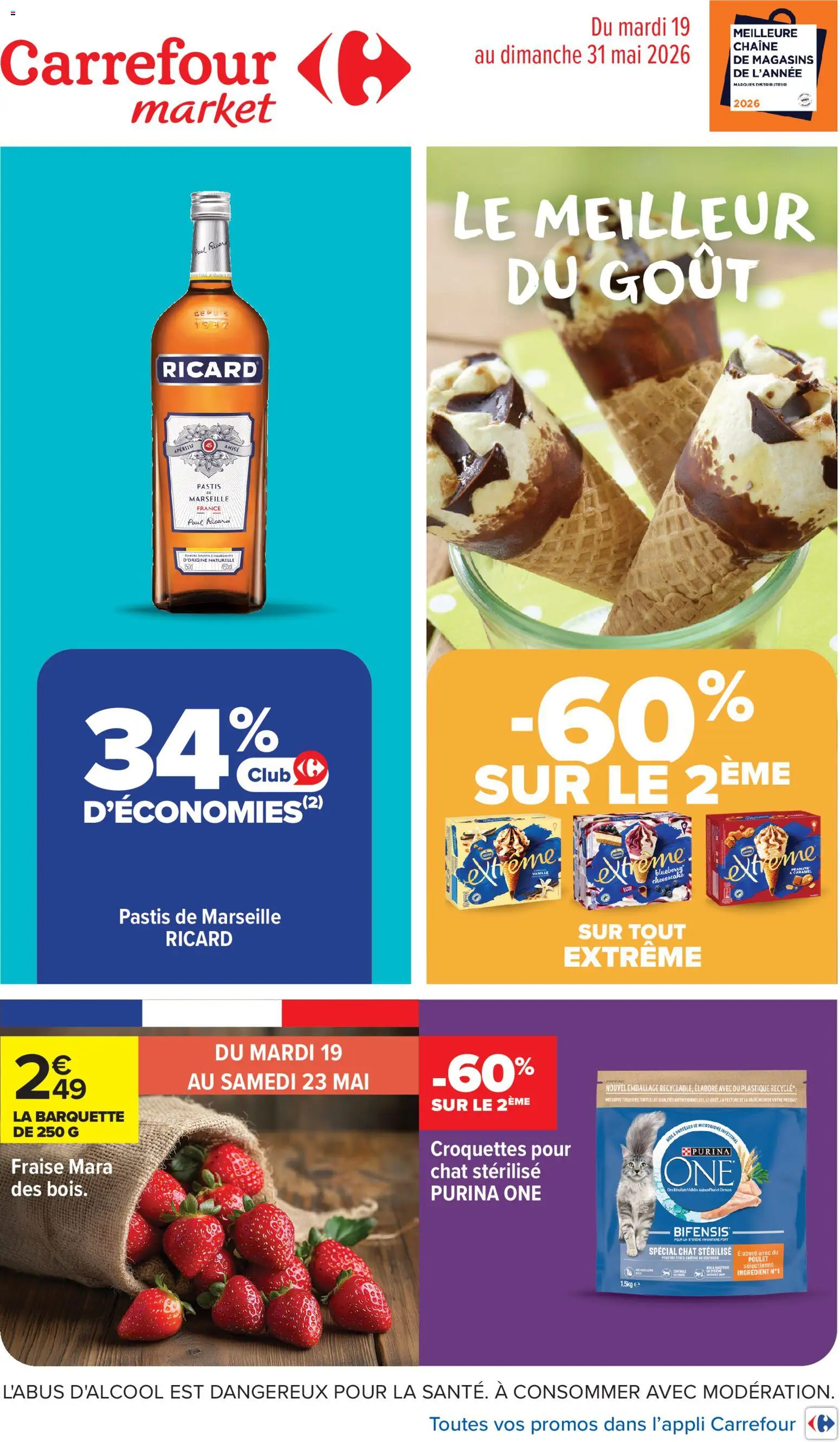 Prévisualisation de Carrefour Market Le meilleur du gout du magasin Carrefour Market formulaire valide 19/05/2026