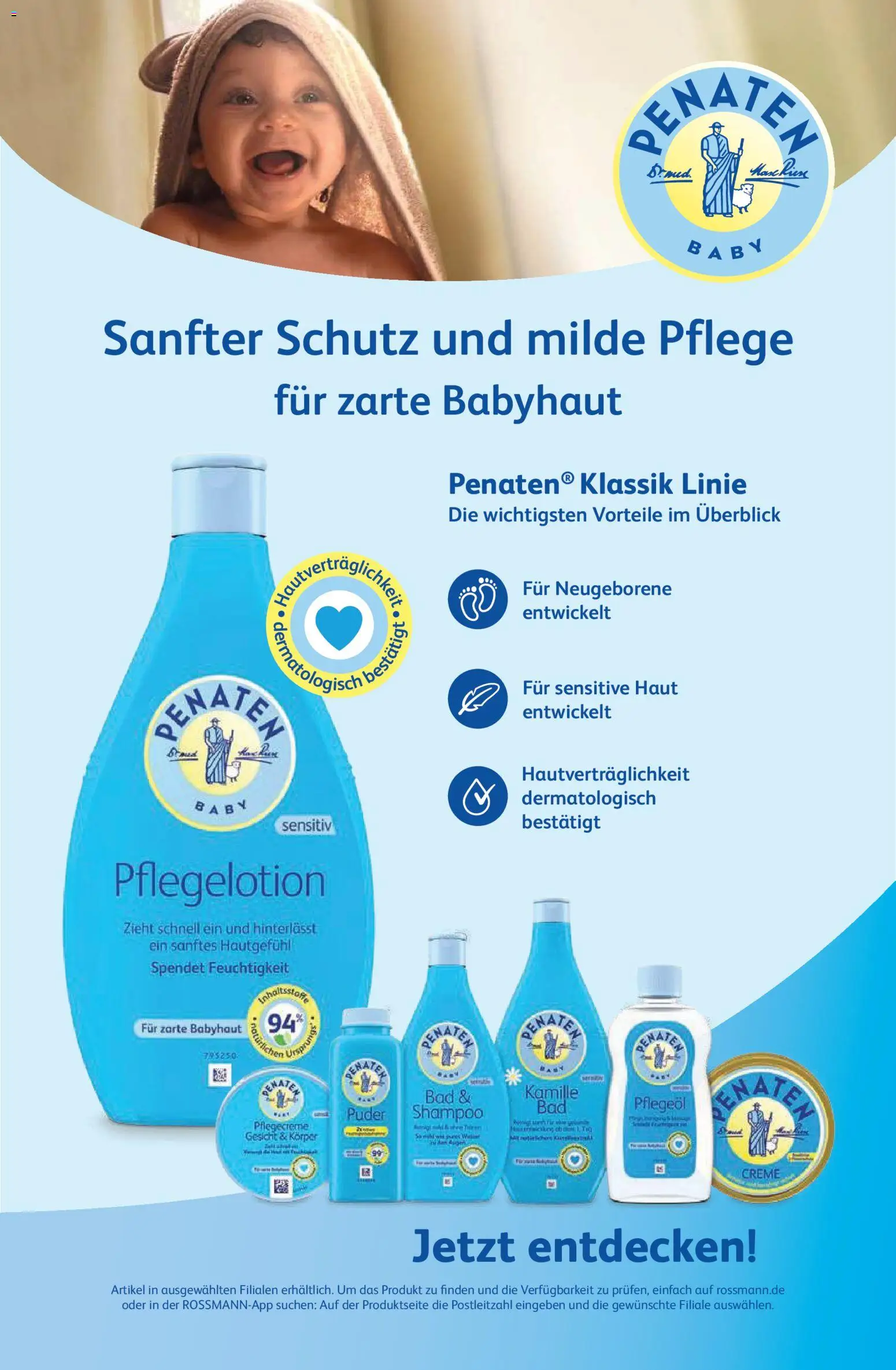 Vorschau von dem Prospekt des Geschäftes Rossmann, gültig ab dem 06.06.2026 - Bad, Shampoo, Creme, Puder