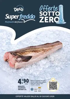 Anteprima dell'opuscolo Decò volantino Superfreddo dal negozio Decò valido da 08/06/2026