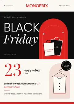 Prévisualisation de Monoprix Black Friday Avis du magasin Monoprix formulaire valide 21/10/2026