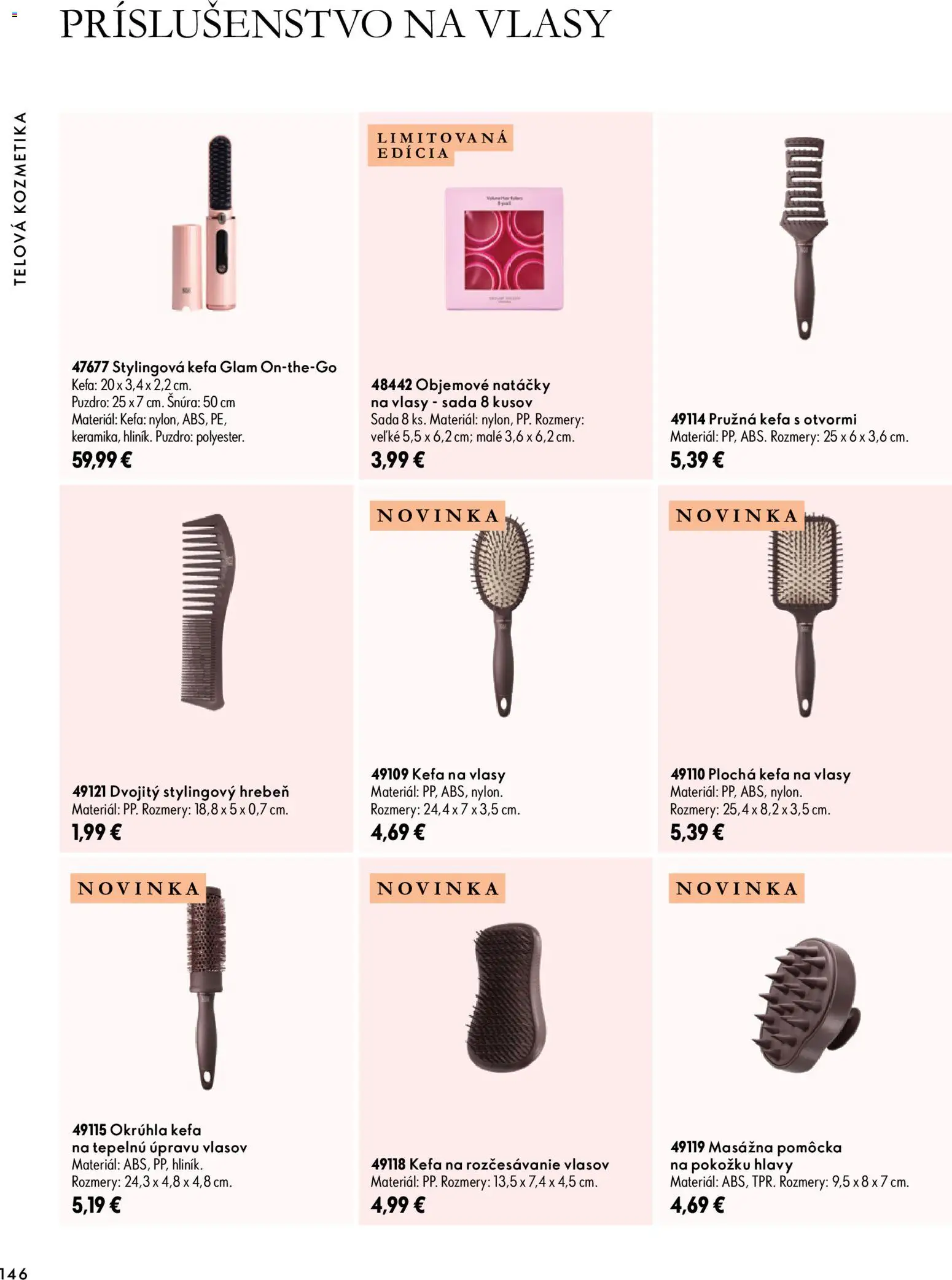 Náhľad Oriflame letáku platného od 30.09.2026 - Hrebeň, Puzdro, Kefa