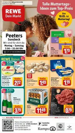 Vorschau von dem Prospekt des Geschäftes Rewe, gültig ab dem 04.05.2026