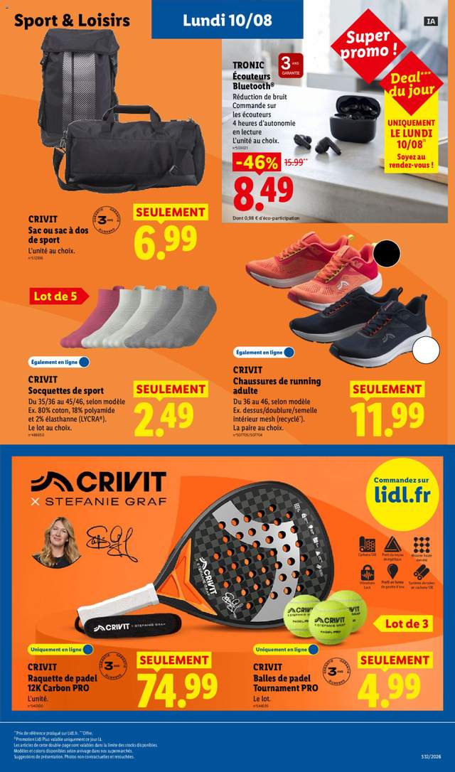 Nouveau catalogue Lidl à partir du 06/08