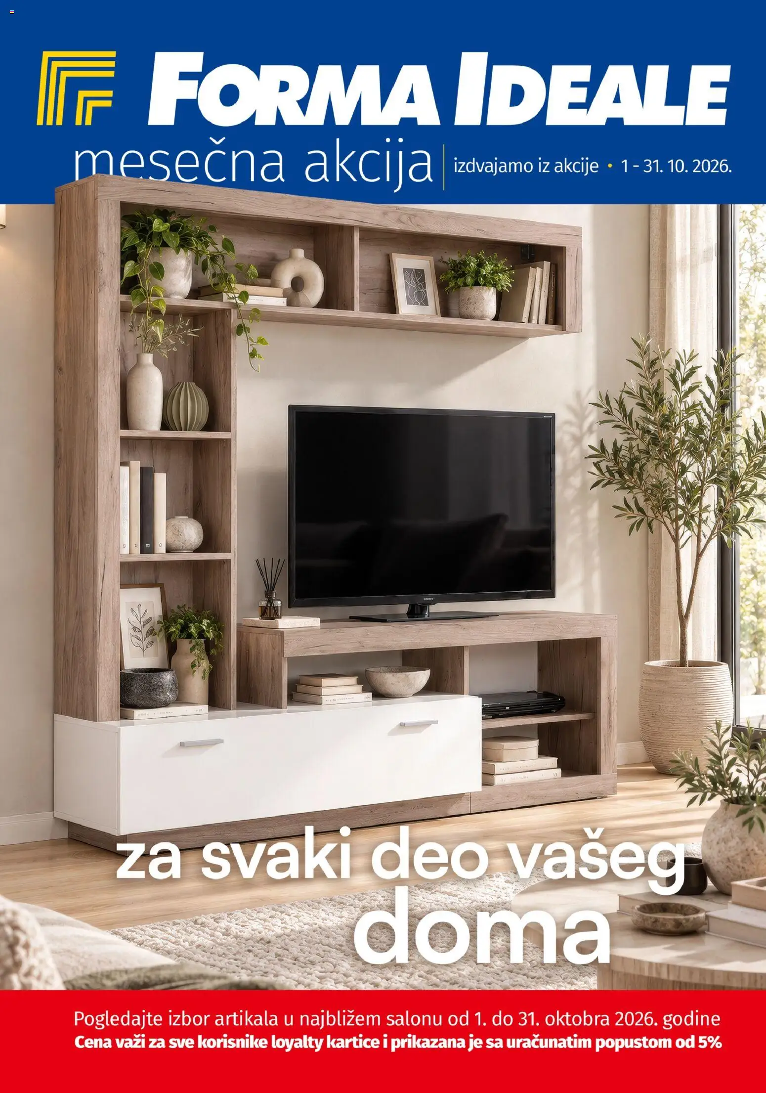 Pregled Forma Ideale kataloga - važi od 01.10.2026